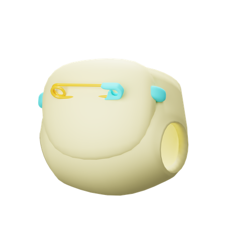 Diaper  3D Icon
