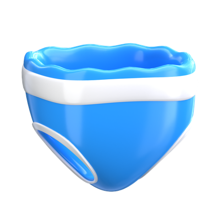 Diaper  3D Icon