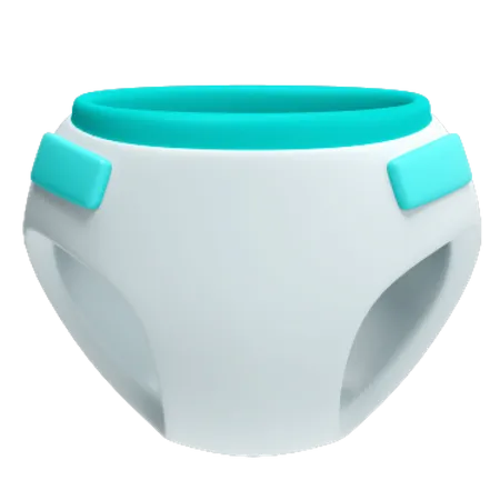 Diaper  3D Illustration