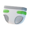 baby diaper emoji 3d