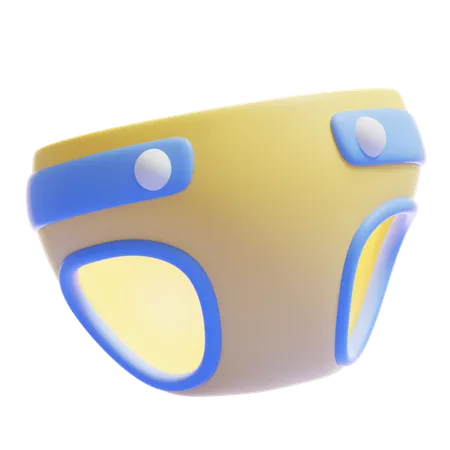 DIAPER  3D Icon