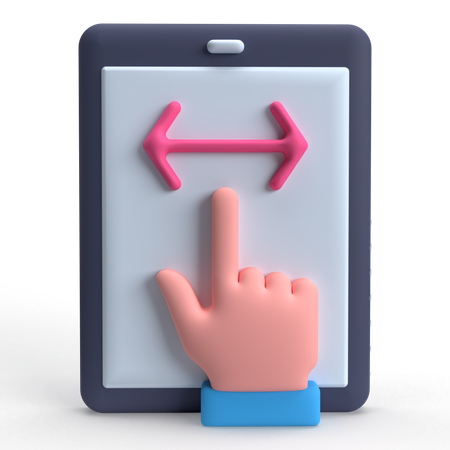 Glisser  3D Icon