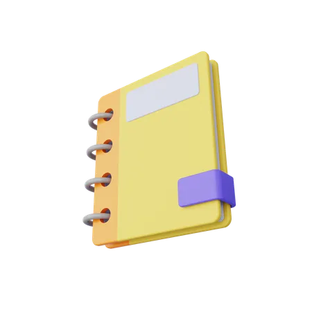 Diario  3D Icon