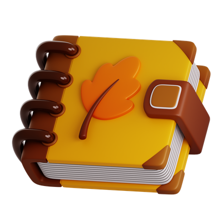 Diario  3D Icon