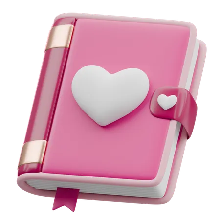 Diario de amor  3D Icon