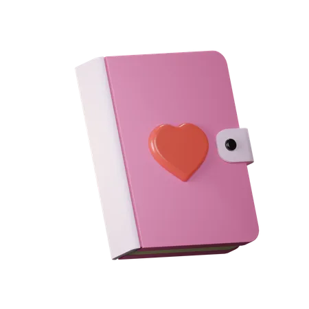 Diario de amor  3D Icon
