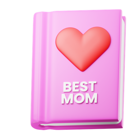 Mejor diario de mamá  3D Icon