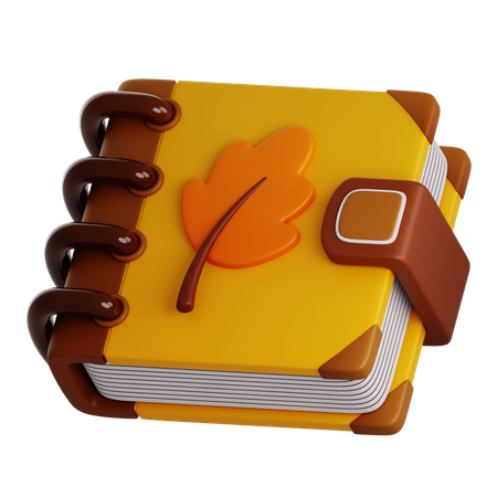 Diario  3D Icon