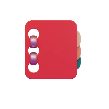 Diary  3D Icon