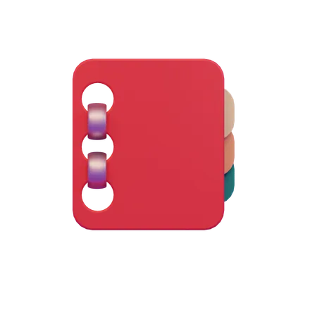 Diary  3D Icon