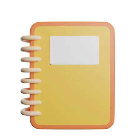 Diary  3D Icon