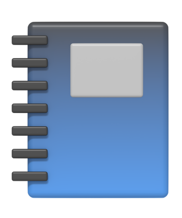 Diary Book  3D Icon