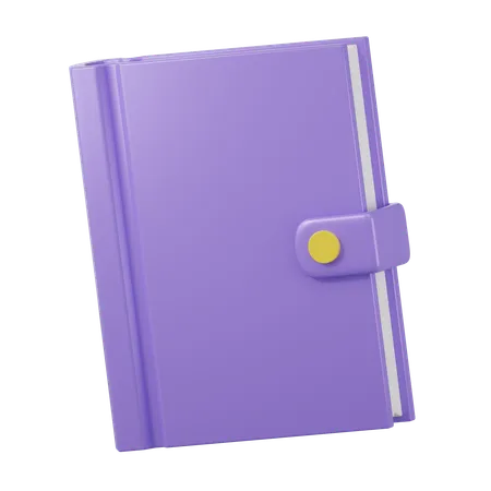 Diary Book  3D Icon