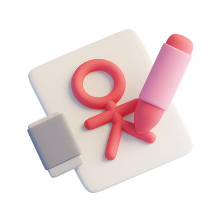 Dibujo  3D Icon