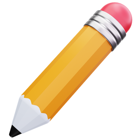 Dibujo a lápiz  3D Icon