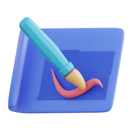 Dibujo boceto  3D Icon