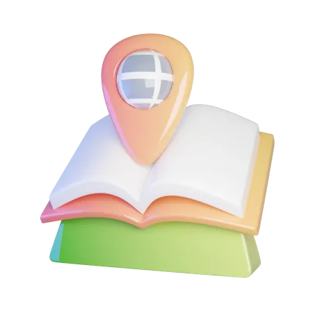 Diccionario  3D Icon