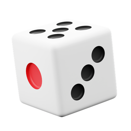 Dice Cube  3D Icon