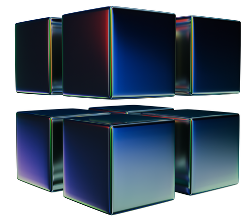Dice cube  3D Icon