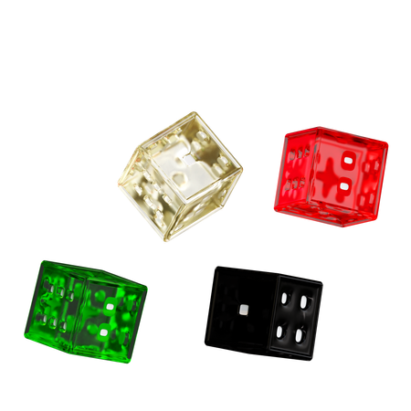 Dice Cubes  3D Icon