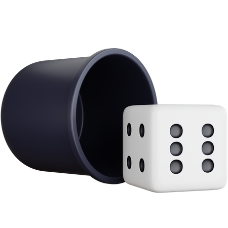 Dice Game  3D Icon