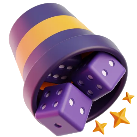 Dice trick  3D Icon