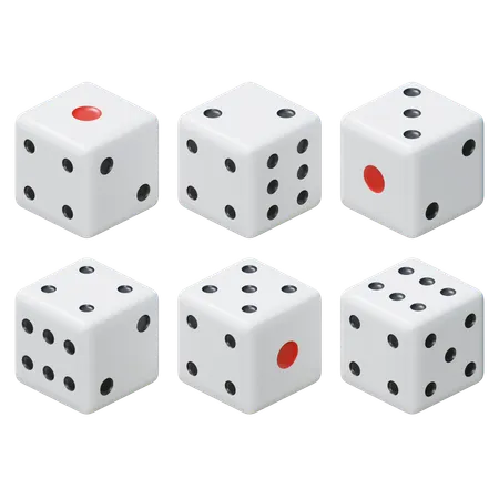 Dices  3D Icon