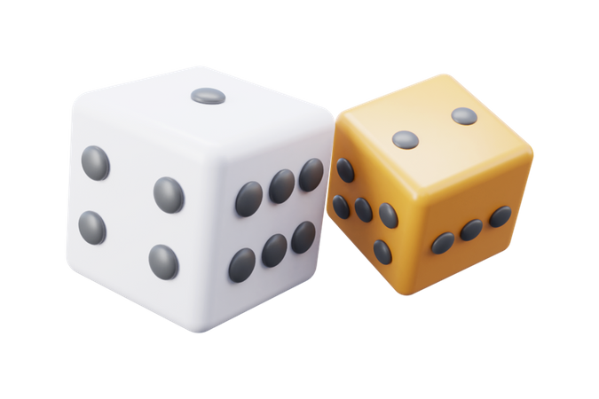 Dices  3D Icon