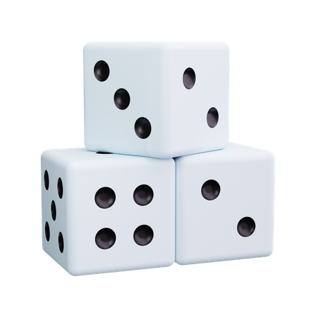 Dices  3D Icon