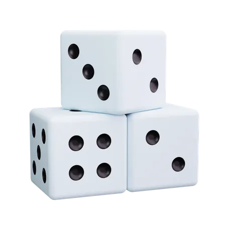 Dices  3D Icon