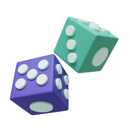 Dices  3D Icon