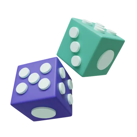 Dices  3D Icon