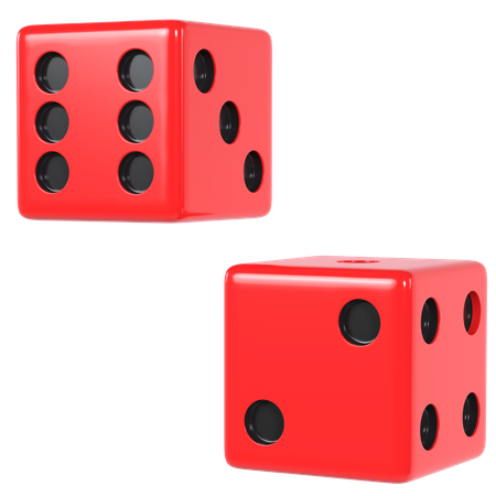 Dices  3D Icon