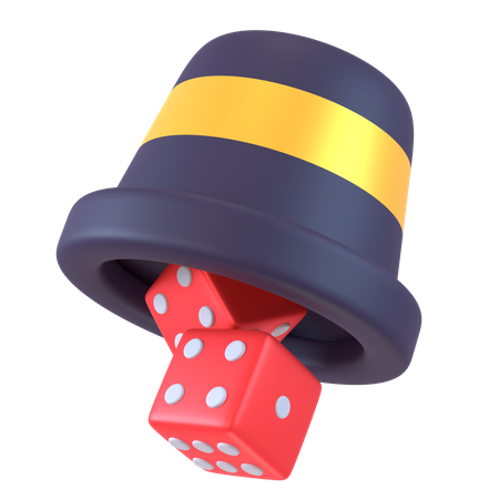 Dices Cup  3D Icon