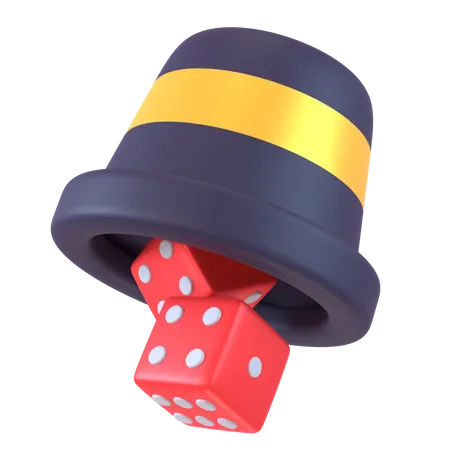 Dices Cup  3D Icon