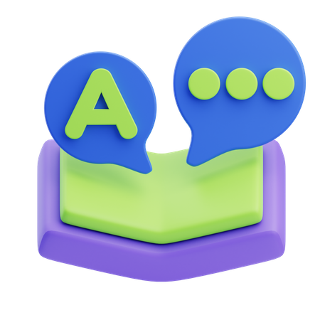 Dictionary  3D Icon