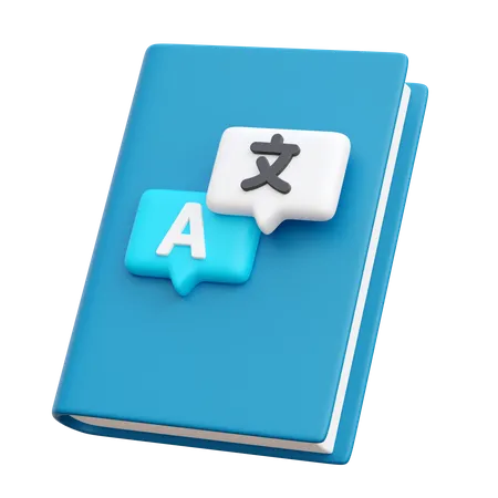 Dictionary  3D Icon