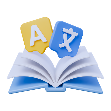 Dictionary  3D Icon