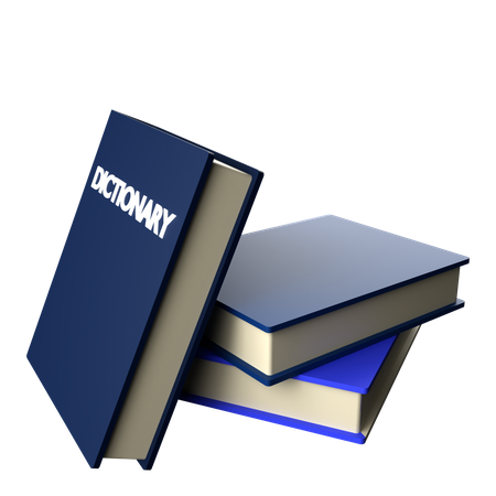 Dictionary Book  3D Icon
