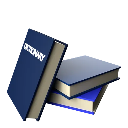 Dictionary Book  3D Icon