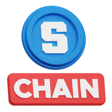 Die Sandbox-Kette  3D-Symbol