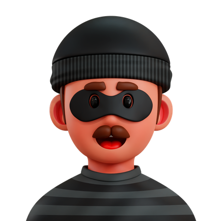 Dieb  3D Icon