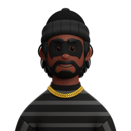 Dieb  3D Icon