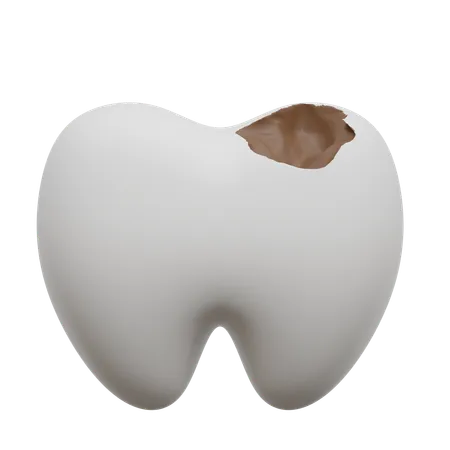 Cavidad dental  3D Icon
