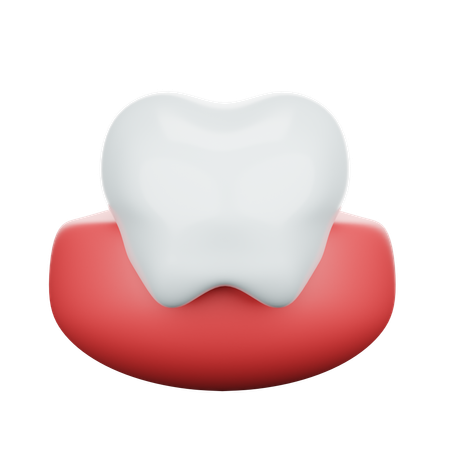 Diente molar  3D Icon