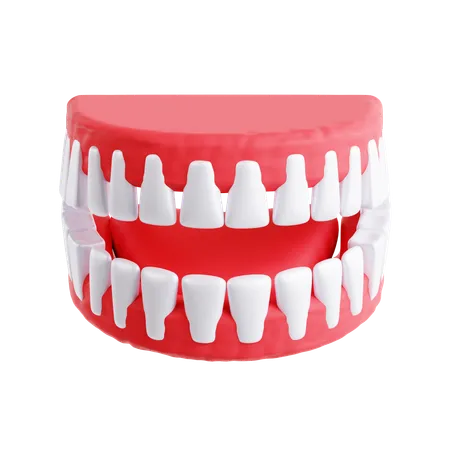 Dientes  3D Icon