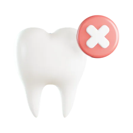 Dientes falsos  3D Icon