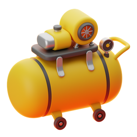 Diesel Machine  3D Icon