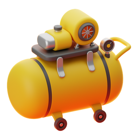 Diesel Machine  3D Icon