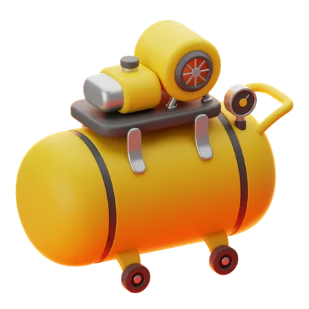 Diesel Machine  3D Icon